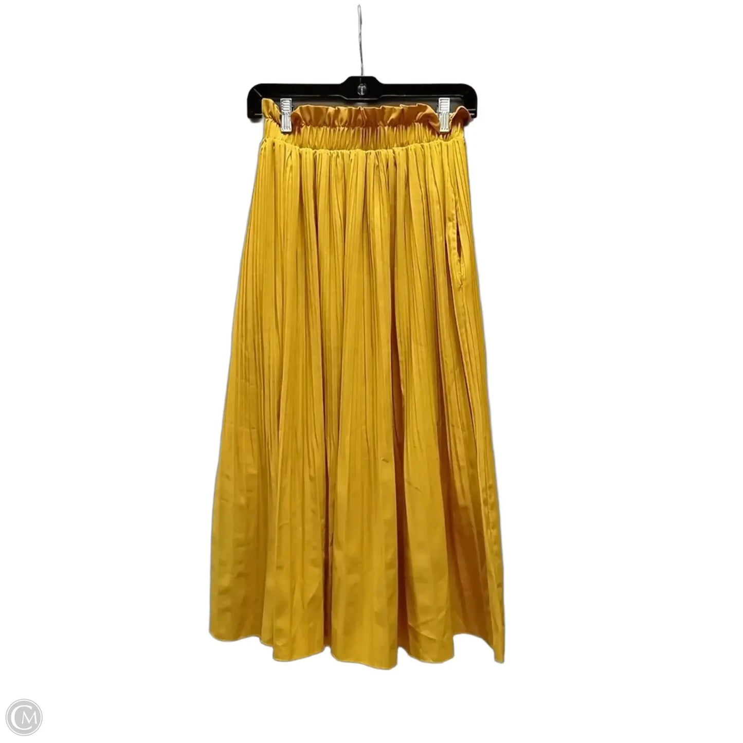Skirt Maxi By Clothes Mentor In Yellow, Size: M