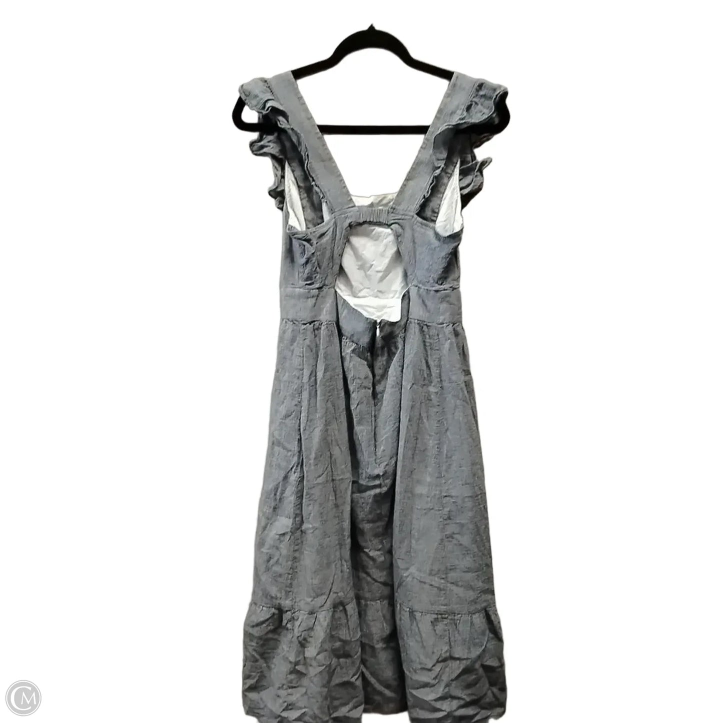 Dress Casual Midi By Loft In Blue, Size: 2