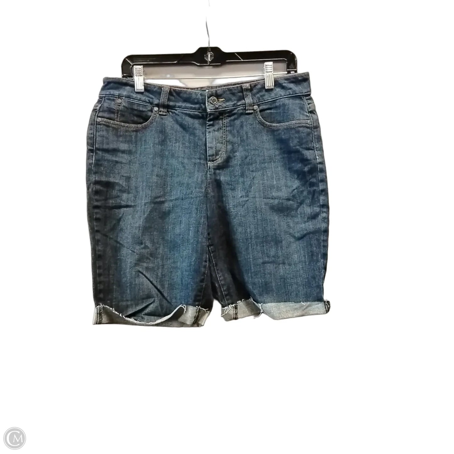 Shorts By Talbots In Blue Denim, Size: 10p