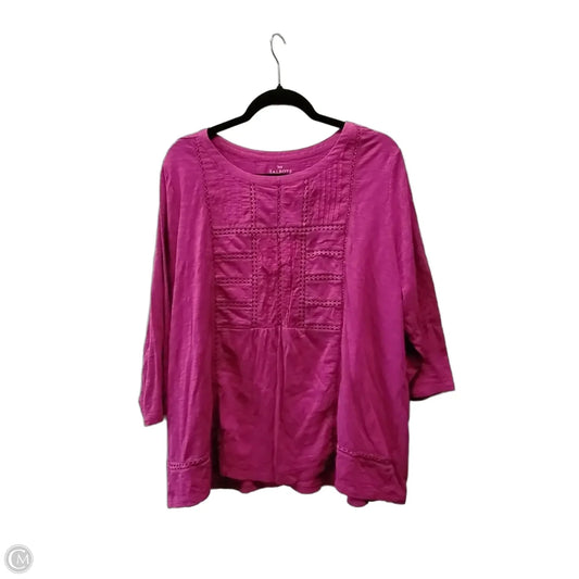 Pants Cropped By Talbots In Pink, Size: 12