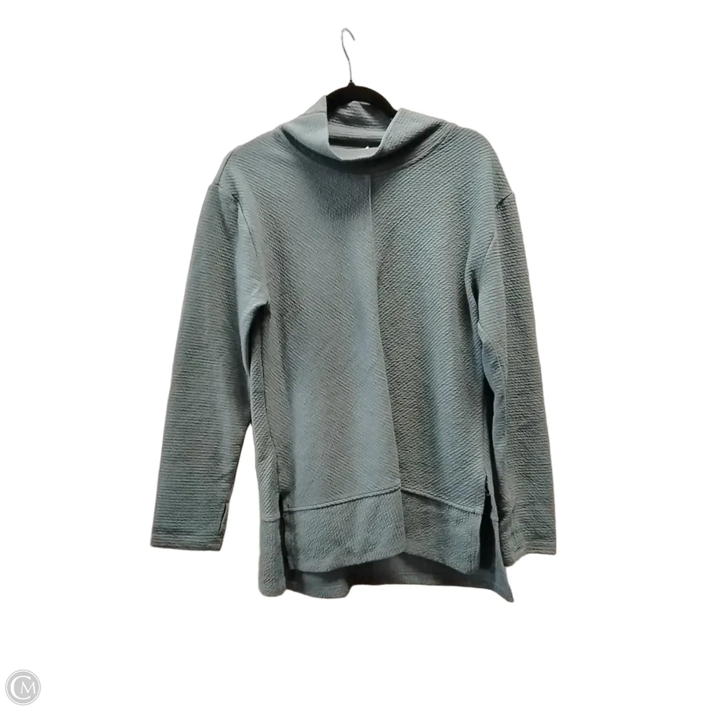 Athletic Sweatshirt Collar By Rbx In Blue, Size: L