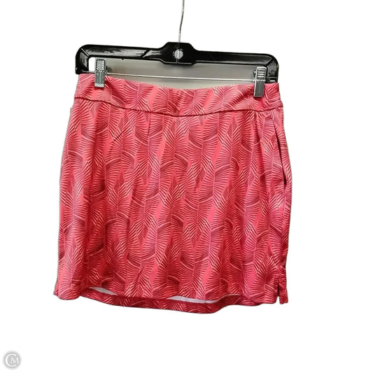 Athletic Skort By Greg Norman In Red, Size: S