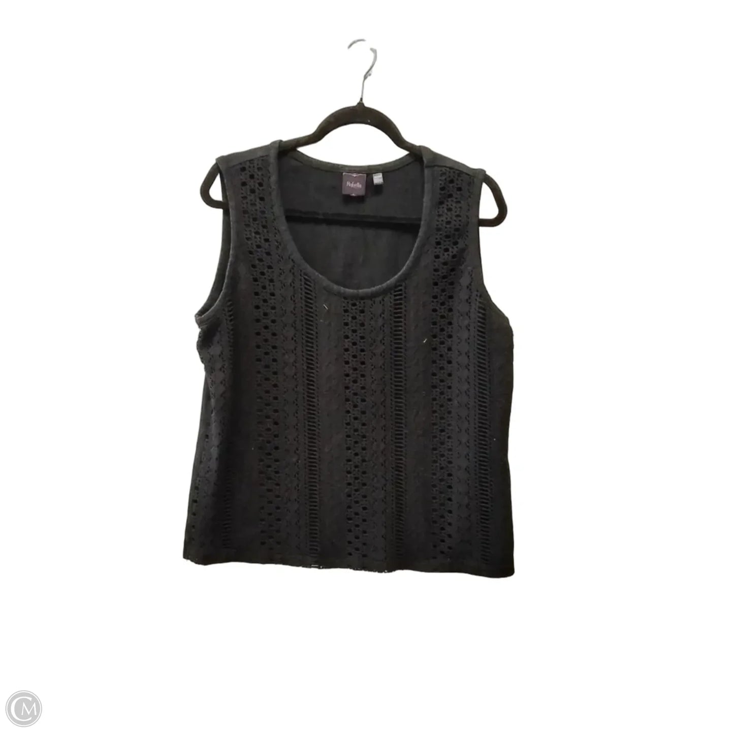 Tank Top By Rafaella In Black, Size: Xxl