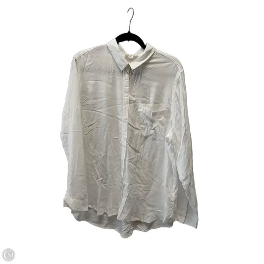 Top Long Sleeve By Beachlunchlounge In White, Size: Xxl