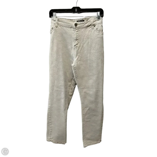 Jeans Straight By Roz And Ali In Brown, Size: 16