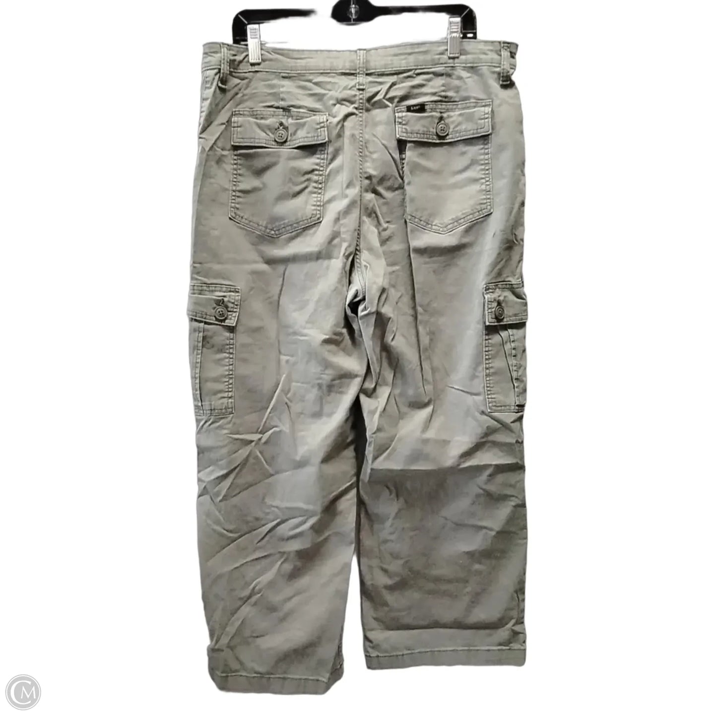 Pants Wide Leg By Lee In Green, Size: 16