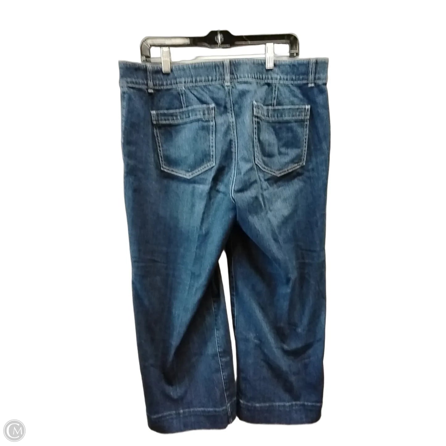 Jeans Wide Leg By West Bound In Blue Denim, Size: 16