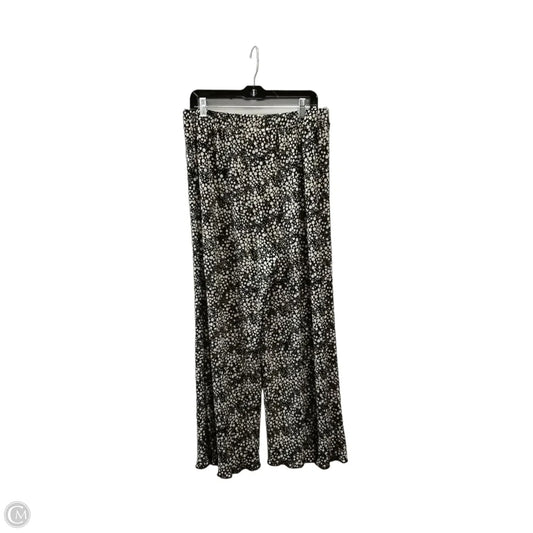 Pants Wide Leg By Joie In Black & Cream, Size: Xl
