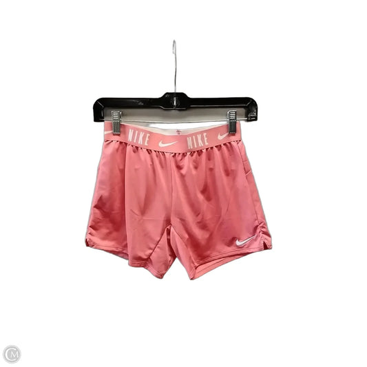 Athletic Shorts By Nike In Orange, Size: M