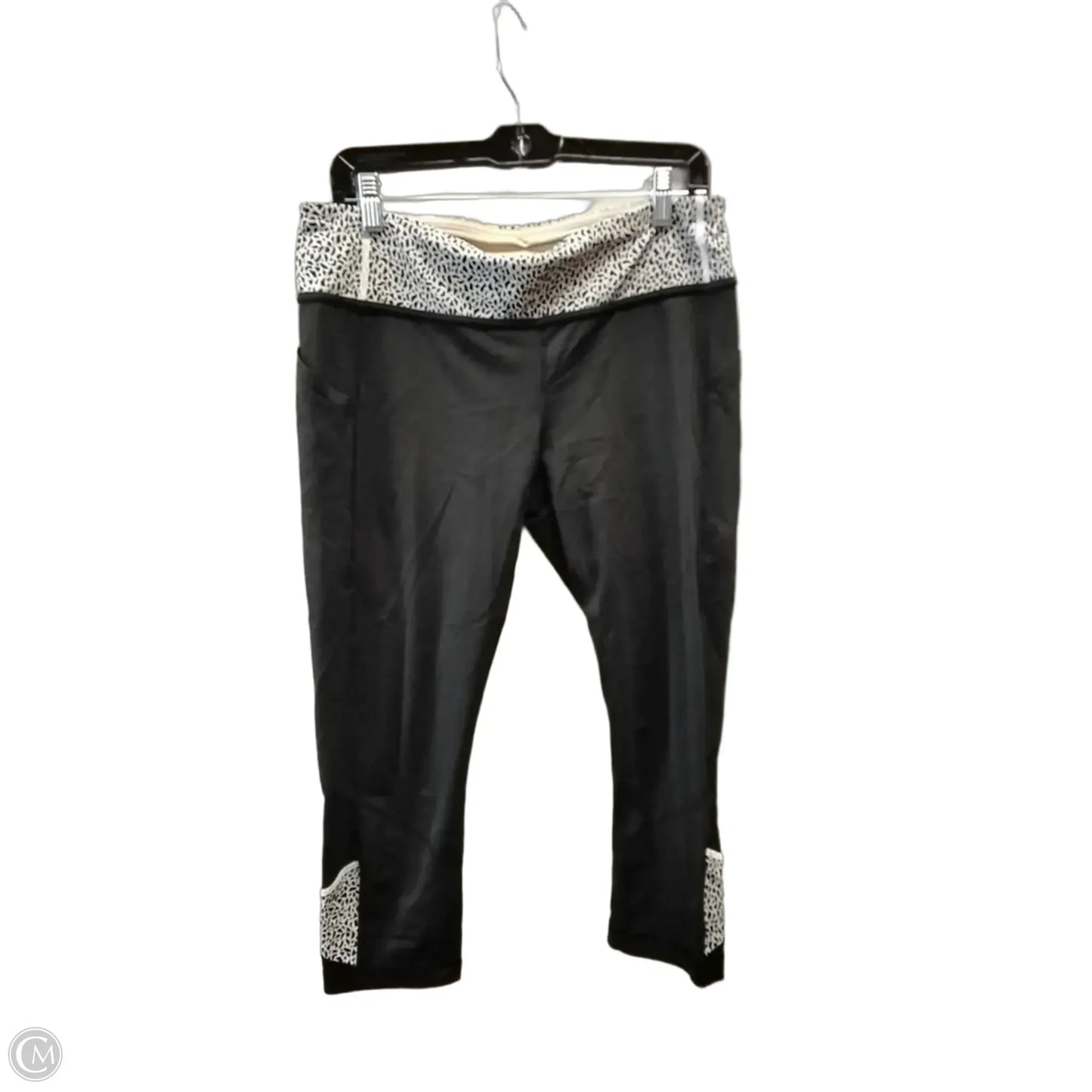 Athletic Capris By Lululemon In Black, Size: 12