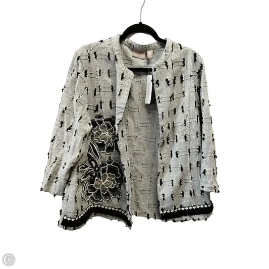 Jacket Other By Chicos In Grey, Size: Xl