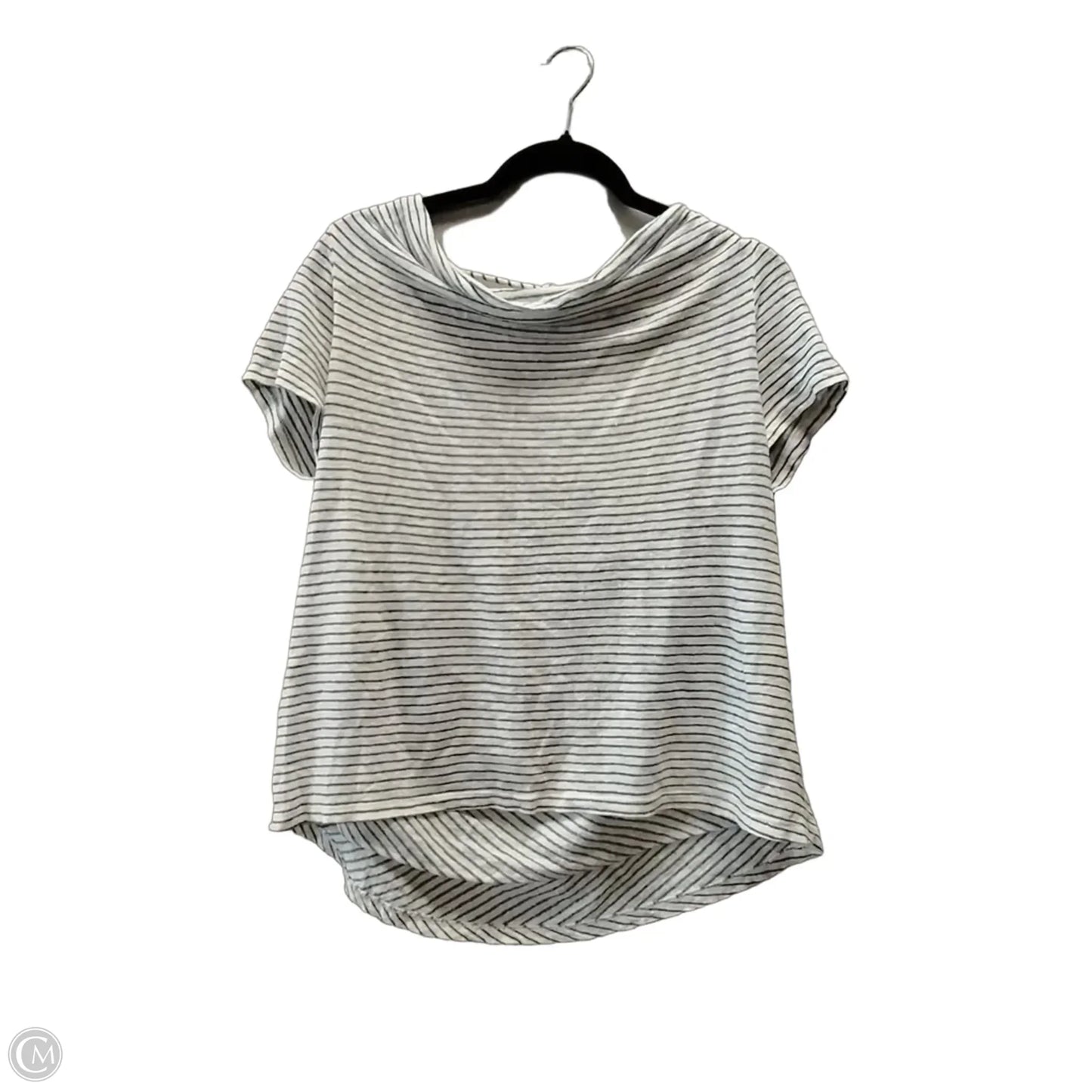Top Short Sleeve By Maeve In Striped Pattern, Size: S