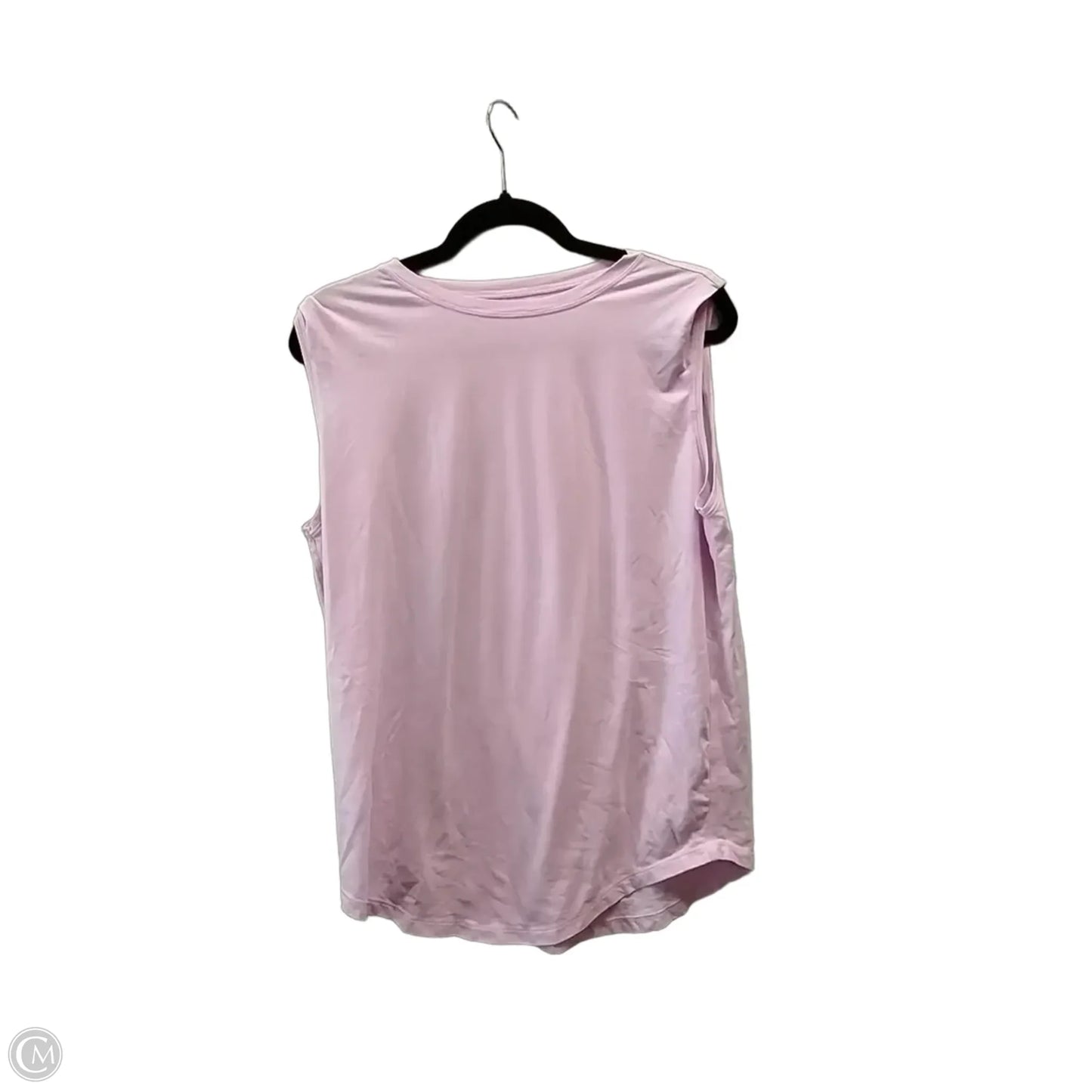 Athletic Tank Top By Lululemon In Pink, Size: M