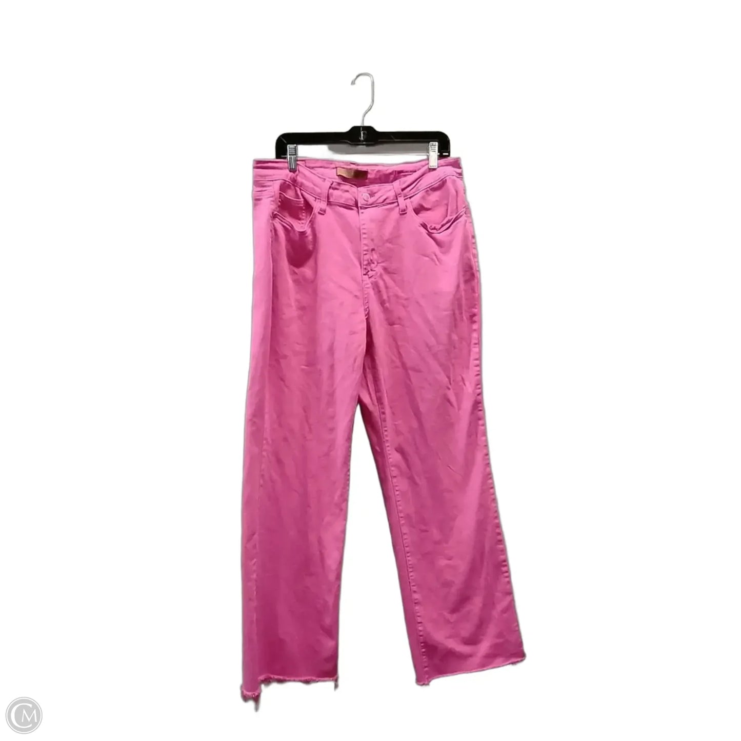 Jeans Wide Leg By Judy Blue In Pink, Size: 18
