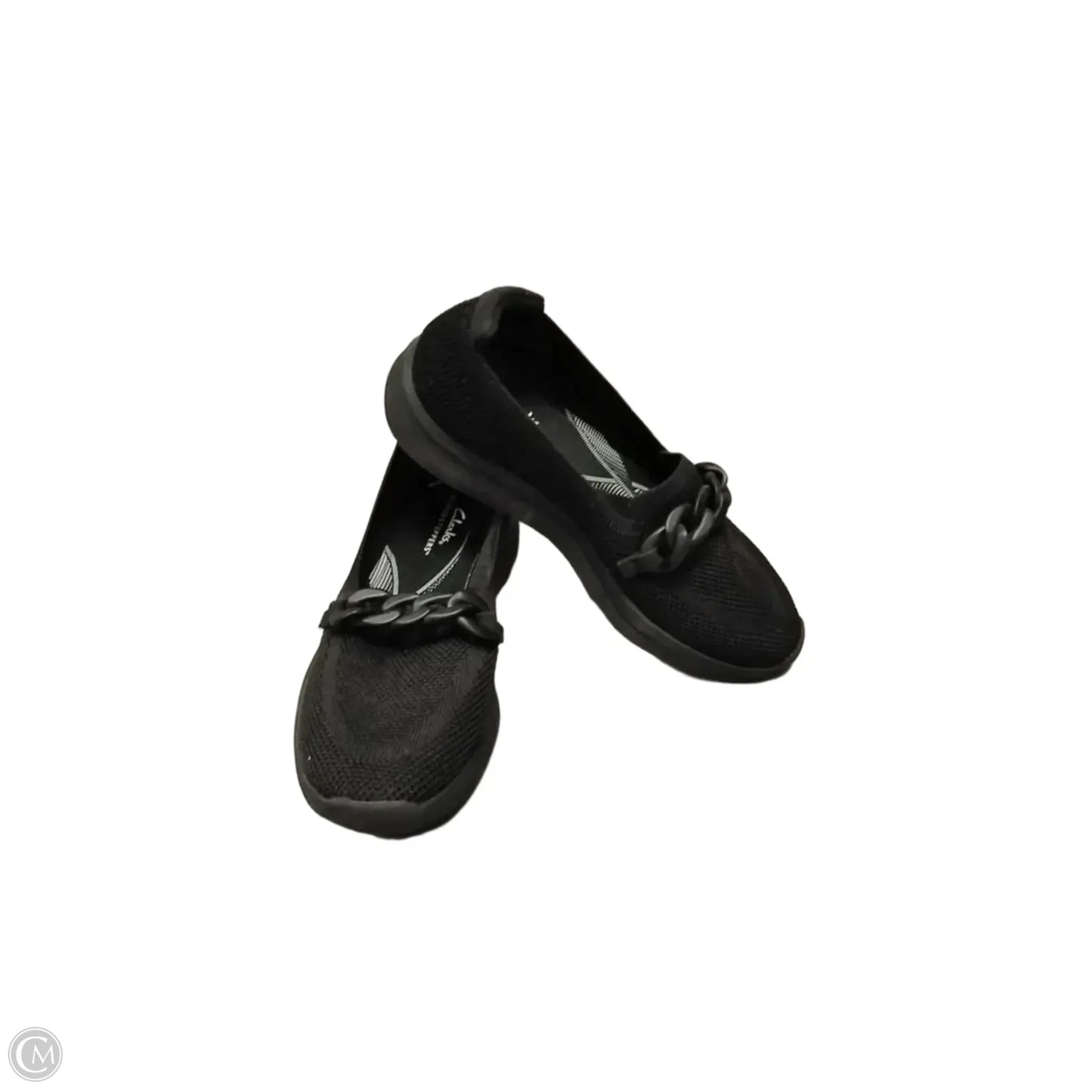 Shoes Sneakers By Clarks In Black, Size: 7.5