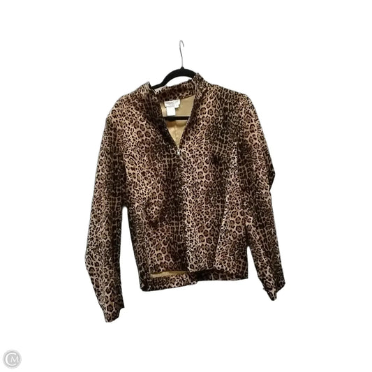 Jacket Other By Coldwater Creek In Animal Print, Size: S