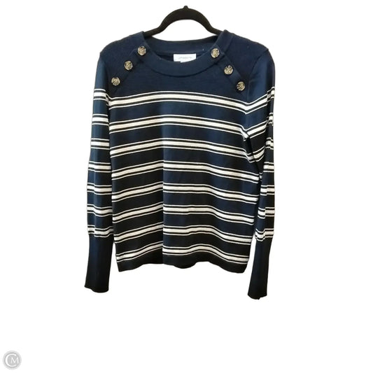 Sweater By Liz Claiborne In Blue, Size: M