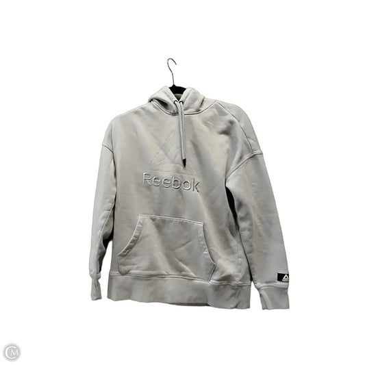 Sweatshirt Hoodie By Reebok In Purple, Size: S