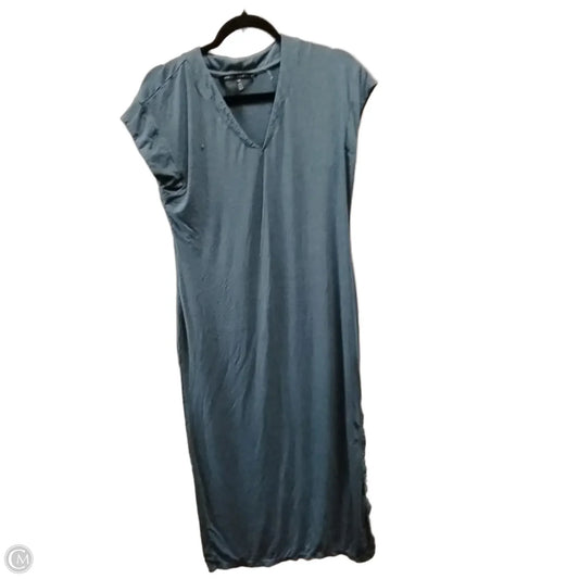 Dress Casual Maxi By White House Black Market In Blue, Size: Xs