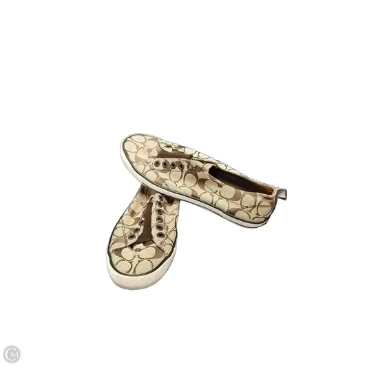 Shoes Designer By Coach In Brown, Size: 7.5