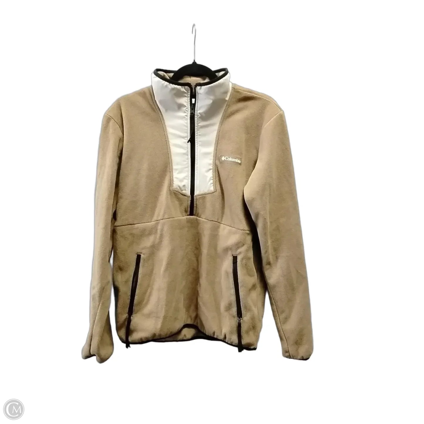 Jacket Fleece By Columbia In Brown, Size: S