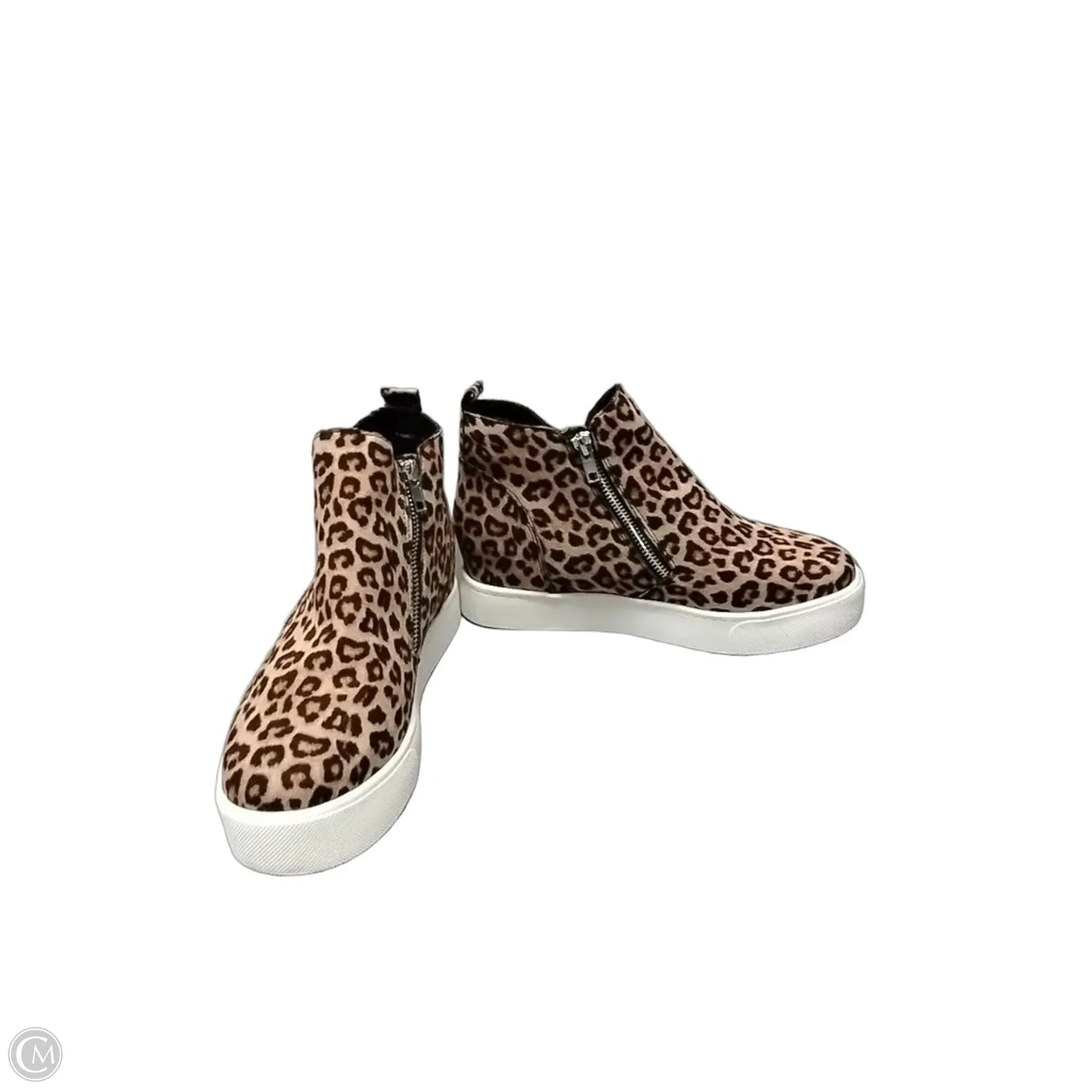 Shoes Heels Wedge By Soda In Animal Print, Size: 8