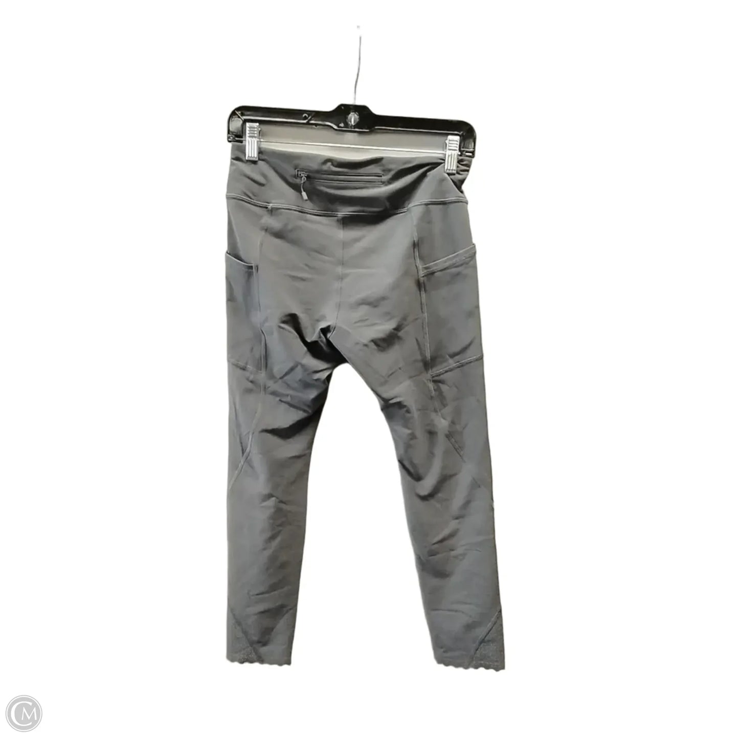 Athletic Capris By Lululemon In Grey, Size: 8
