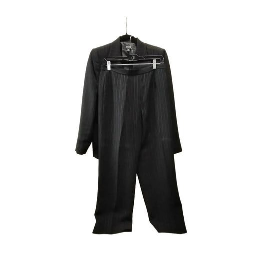 Pants Suit 2pc By Kasper In Striped Pattern, Size: 10