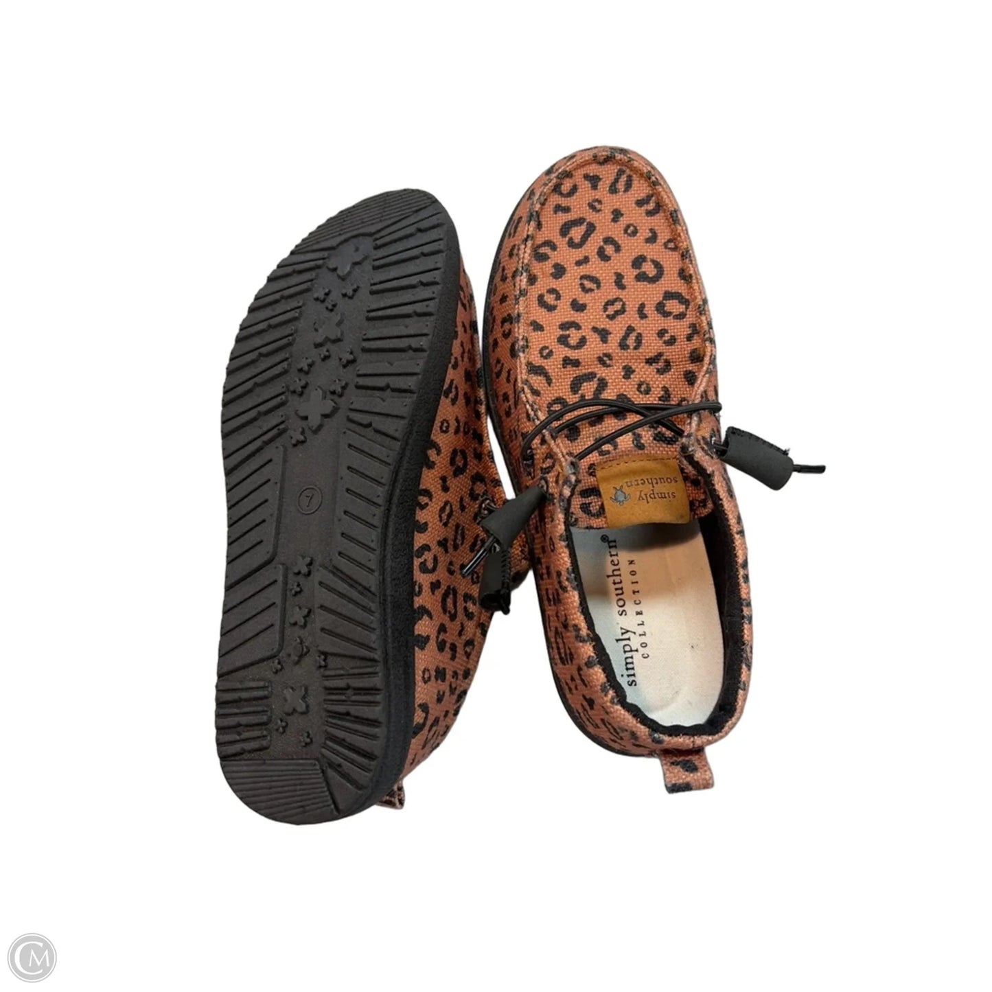 Shoes Flats By Simply Southern In Animal Print, Size: 7