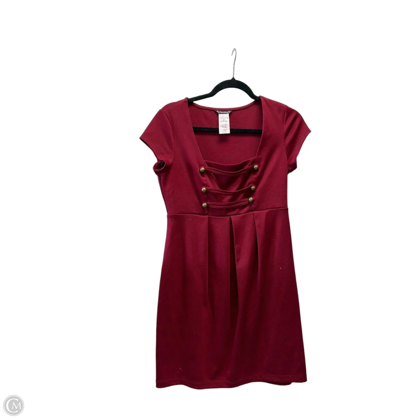 Dress Casual Midi By Clothes Mentor In Red, Size: M