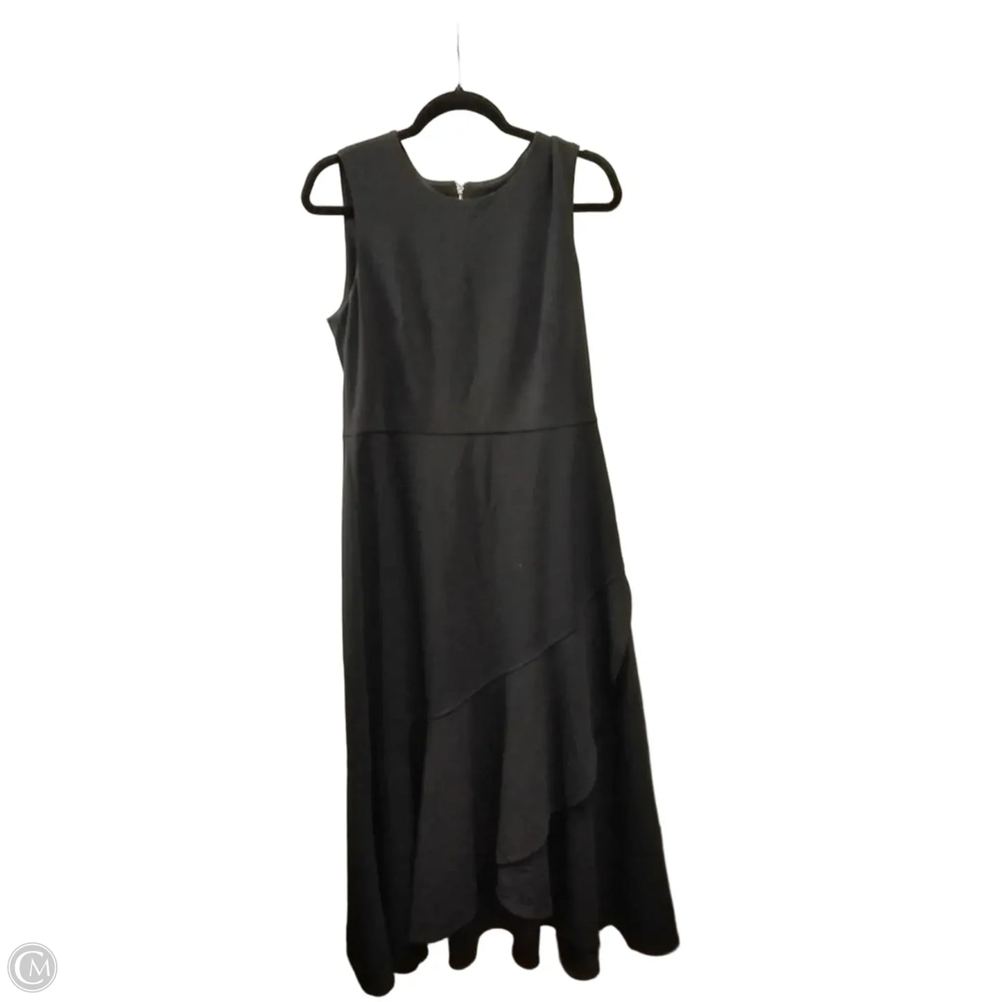 Dress Party Long By Calvin Klein In Black, Size: 10