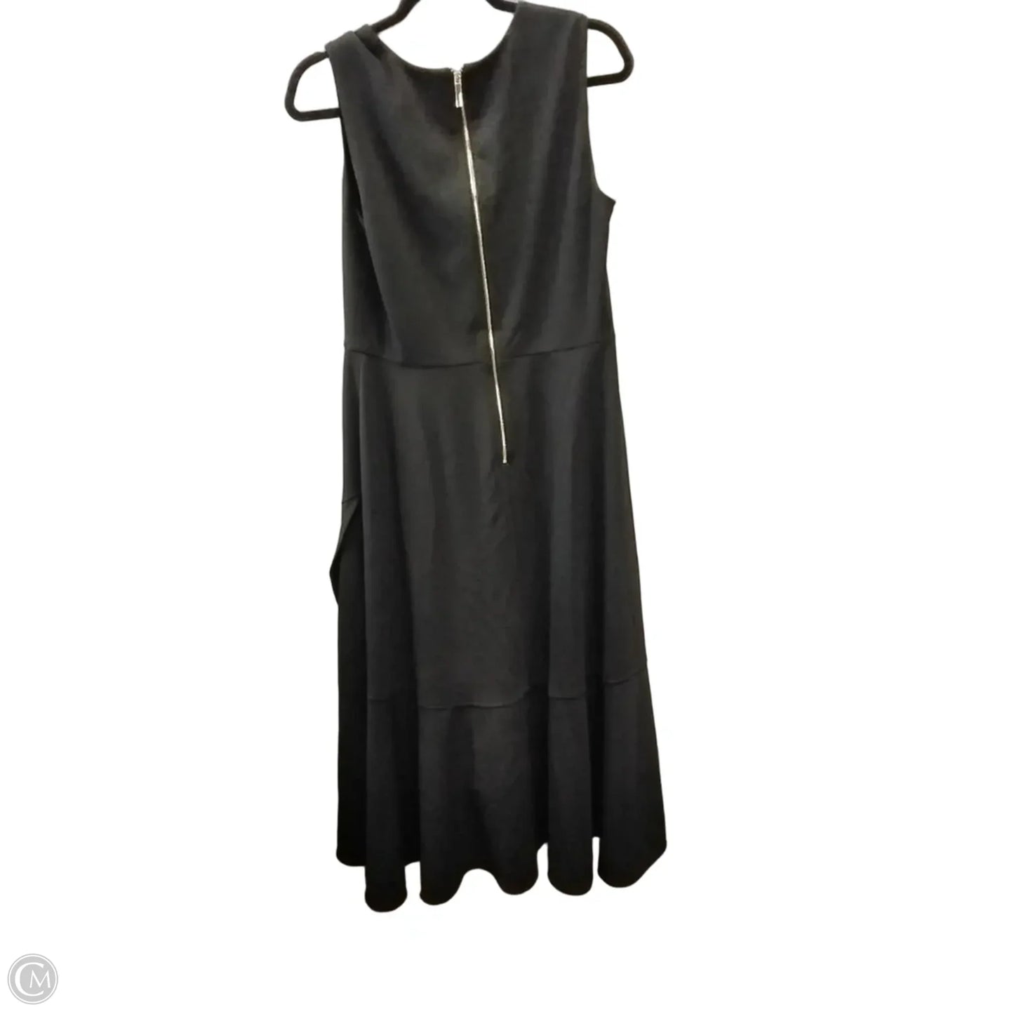Dress Party Long By Calvin Klein In Black, Size: 10