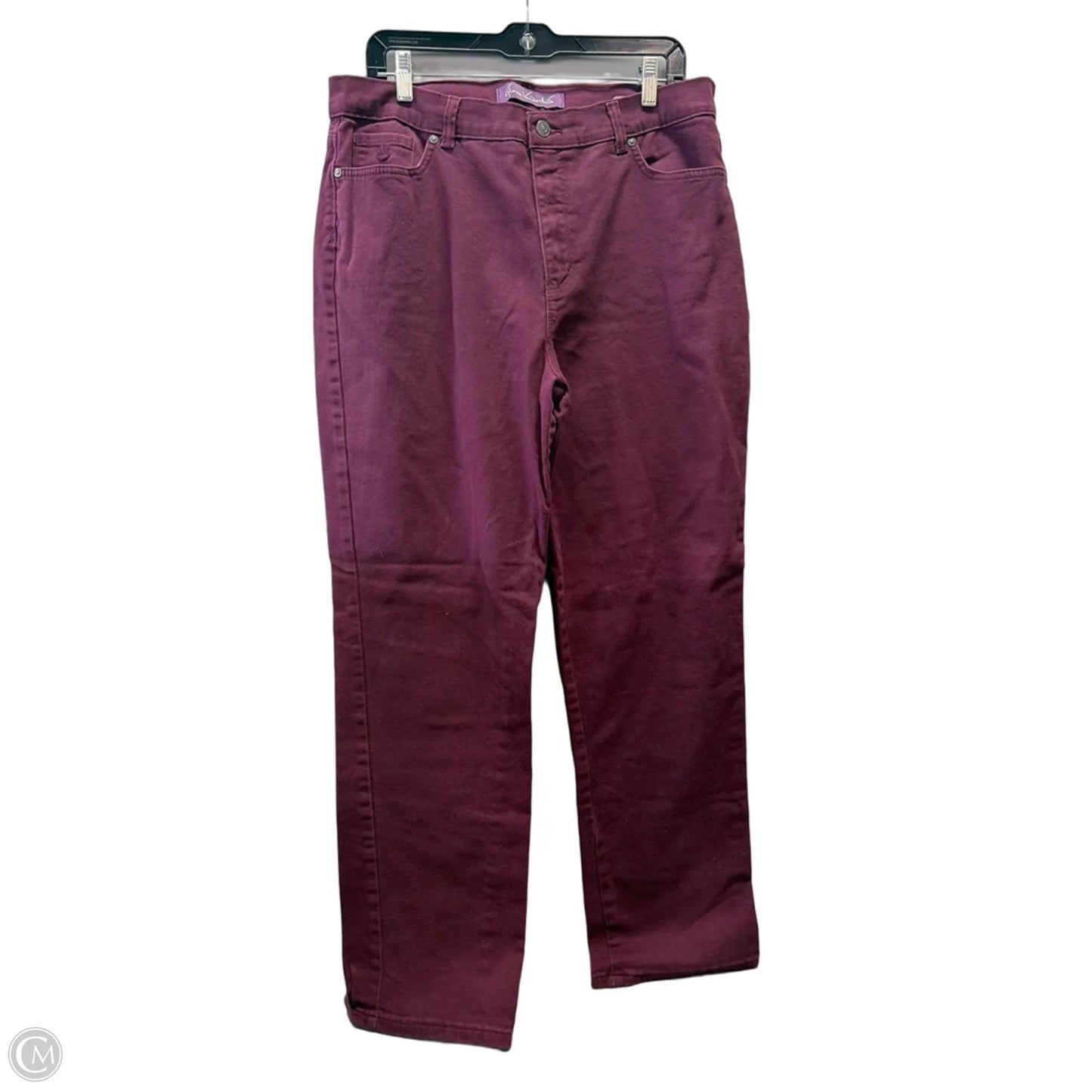 Jeans Skinny By Gloria Vanderbilt In Purple, Size: 16