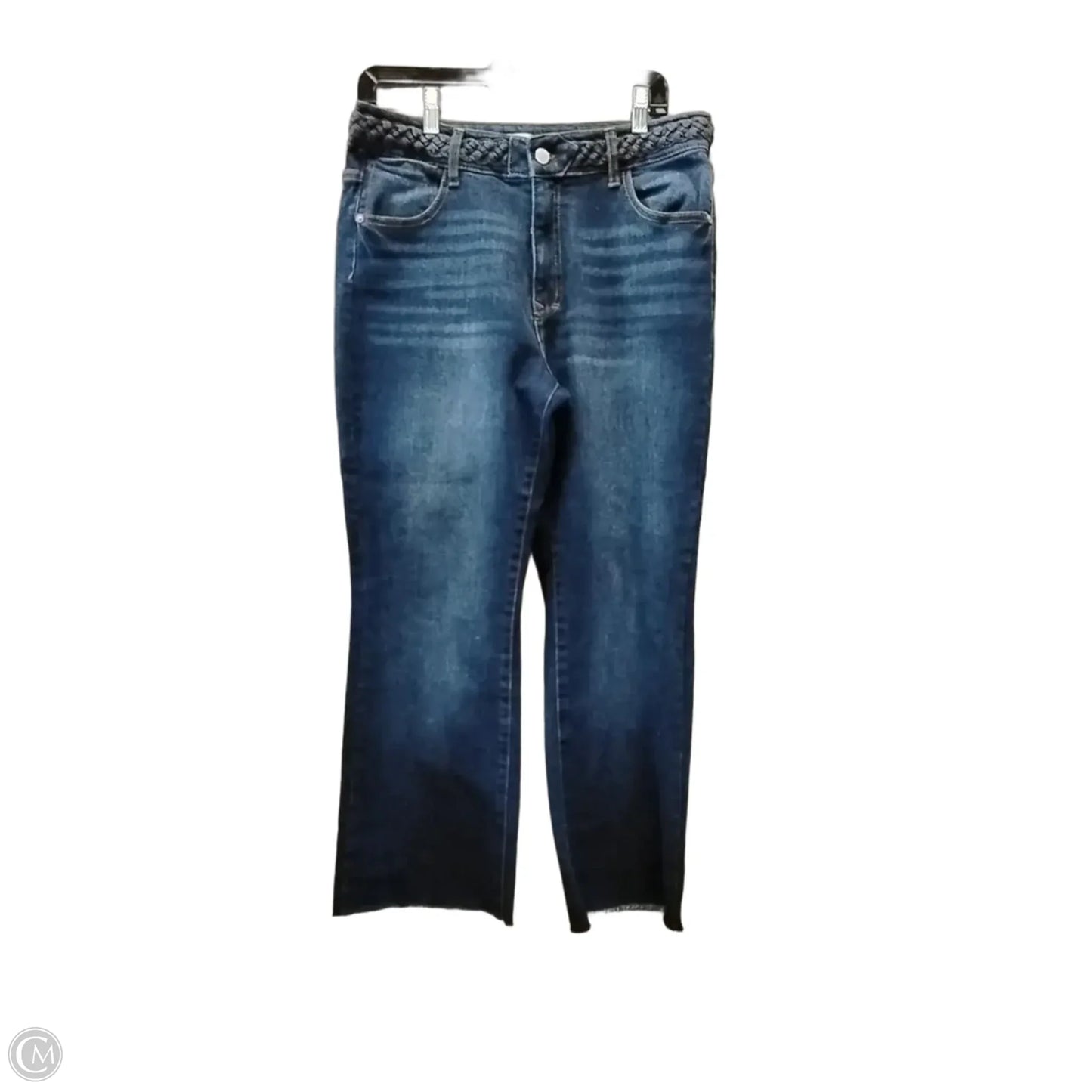 Jeans Wide Leg By Oat In Blue Denim, Size: 8