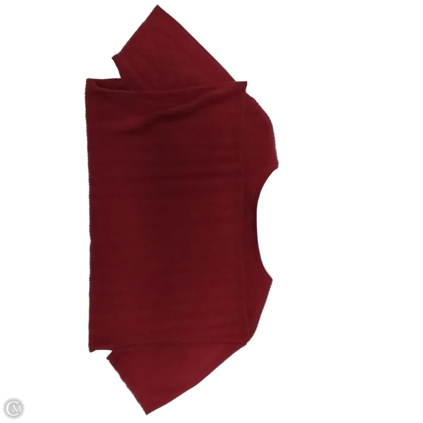 Top Short Sleeve By Merona In Red, Size: Xl