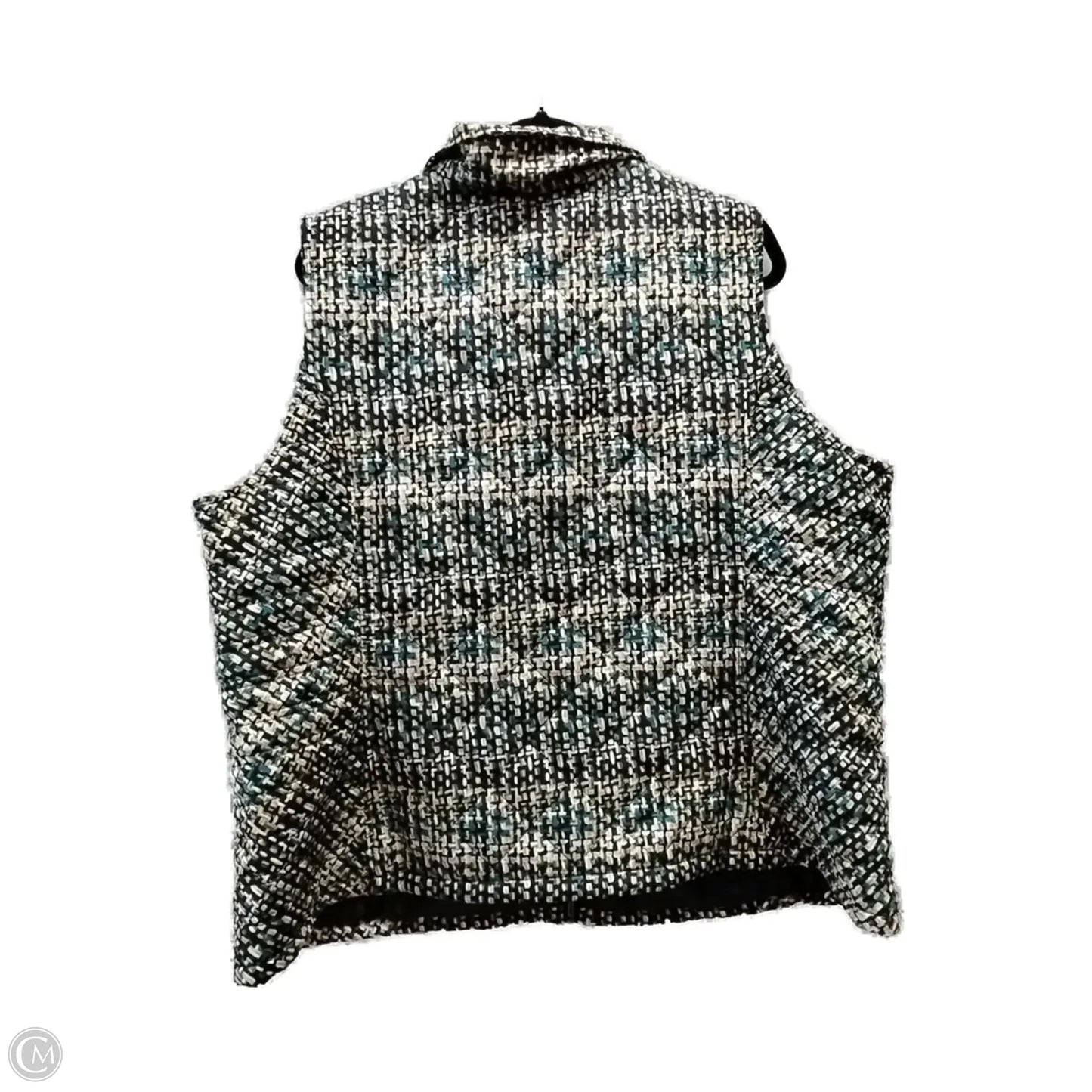 Vest Puffer & Quilted By Cj Banks In Multi-colored, Size: 2x
