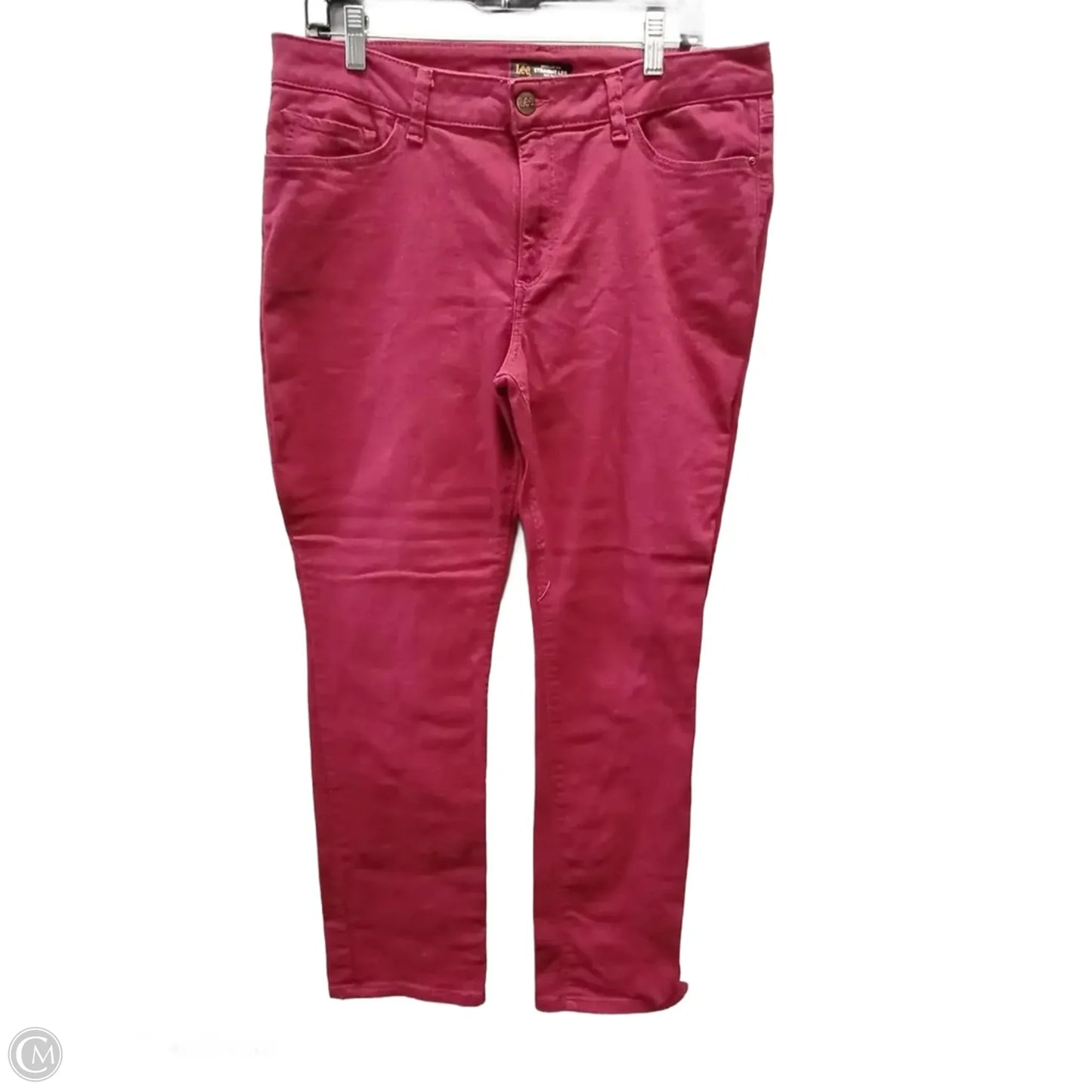 Jeans Straight By Lee In Red, Size: 10