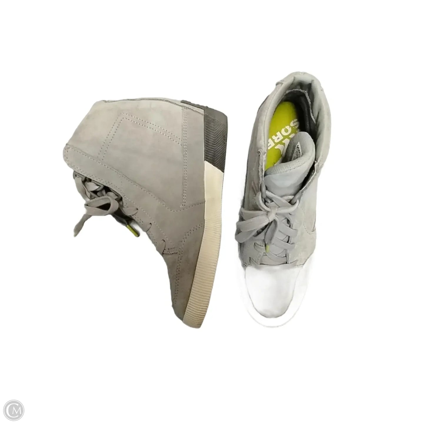 Boots Ankle Heels By Sorel In Green, Size: 8