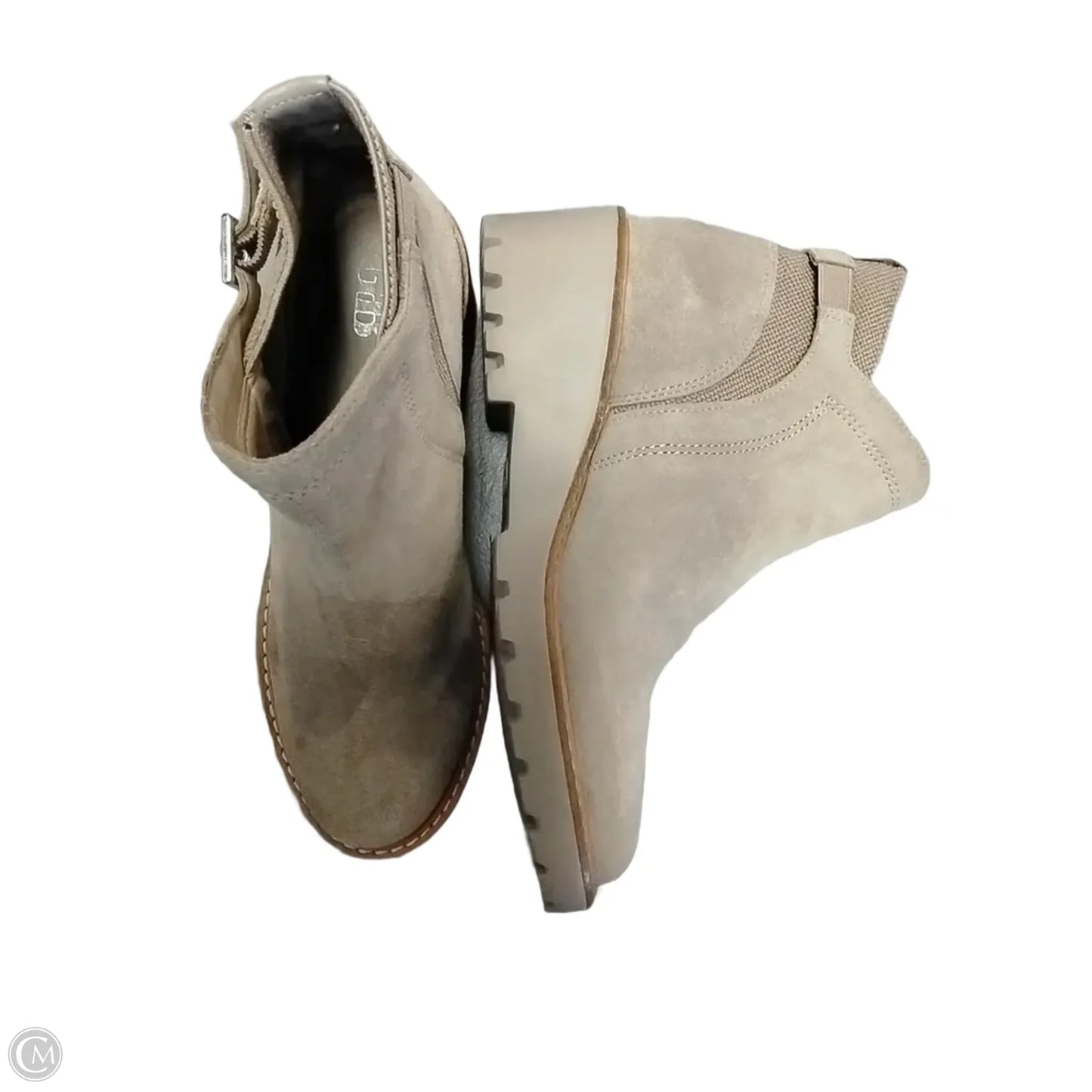 Boots Ankle Heels By Gianni Bini In Brown, Size: 7.5