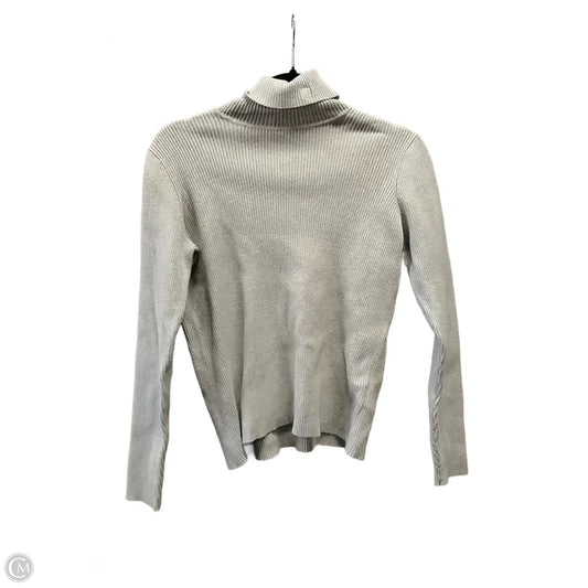Top Long Sleeve By Ralph Lauren In Grey, Size: M
