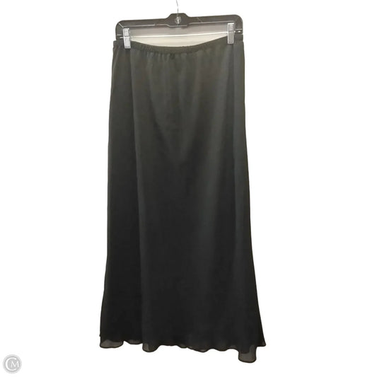 Skirt Maxi By Adrianna Papell In Black, Size: 12