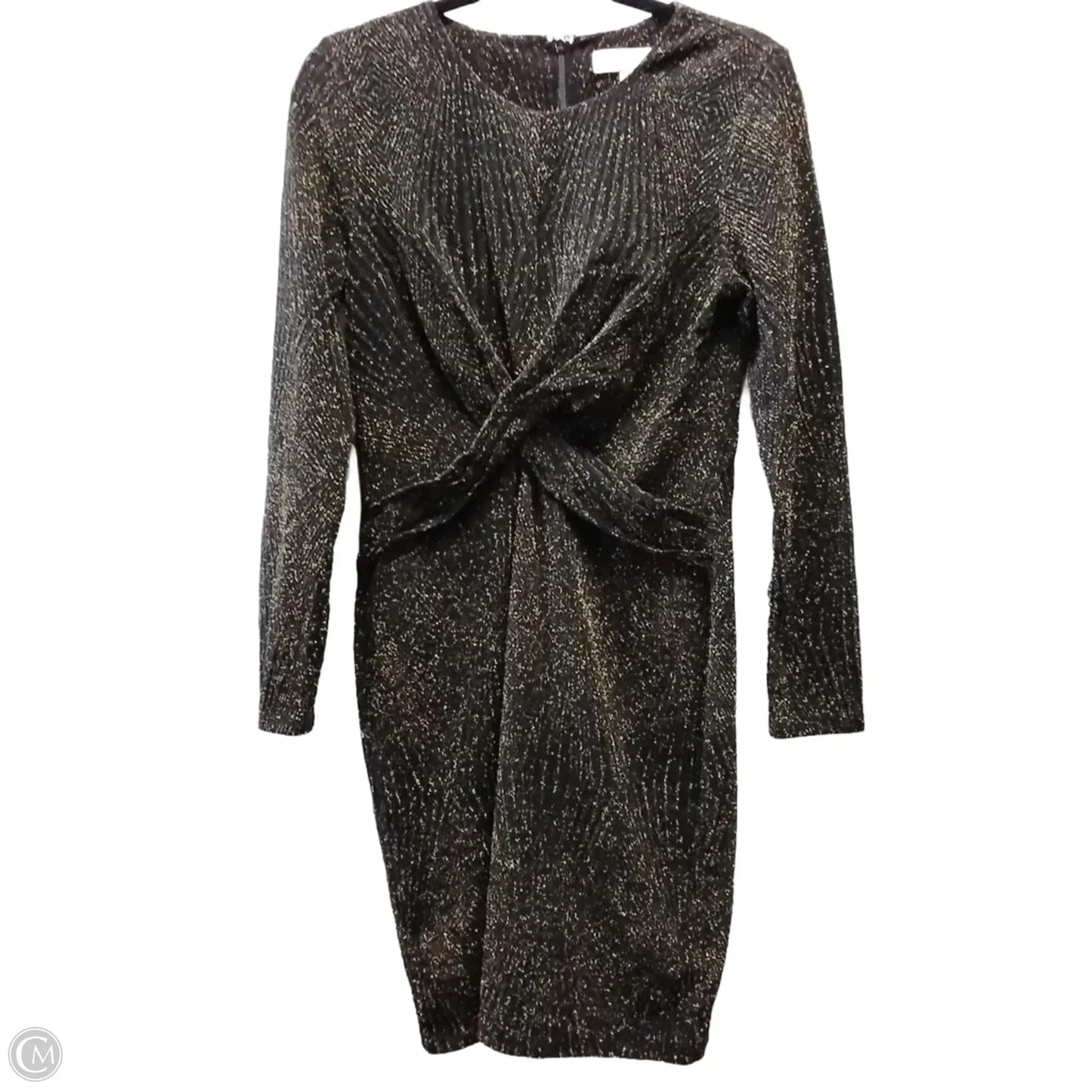 Dress Party Midi By Michael By Michael Kors In Black, Size: M