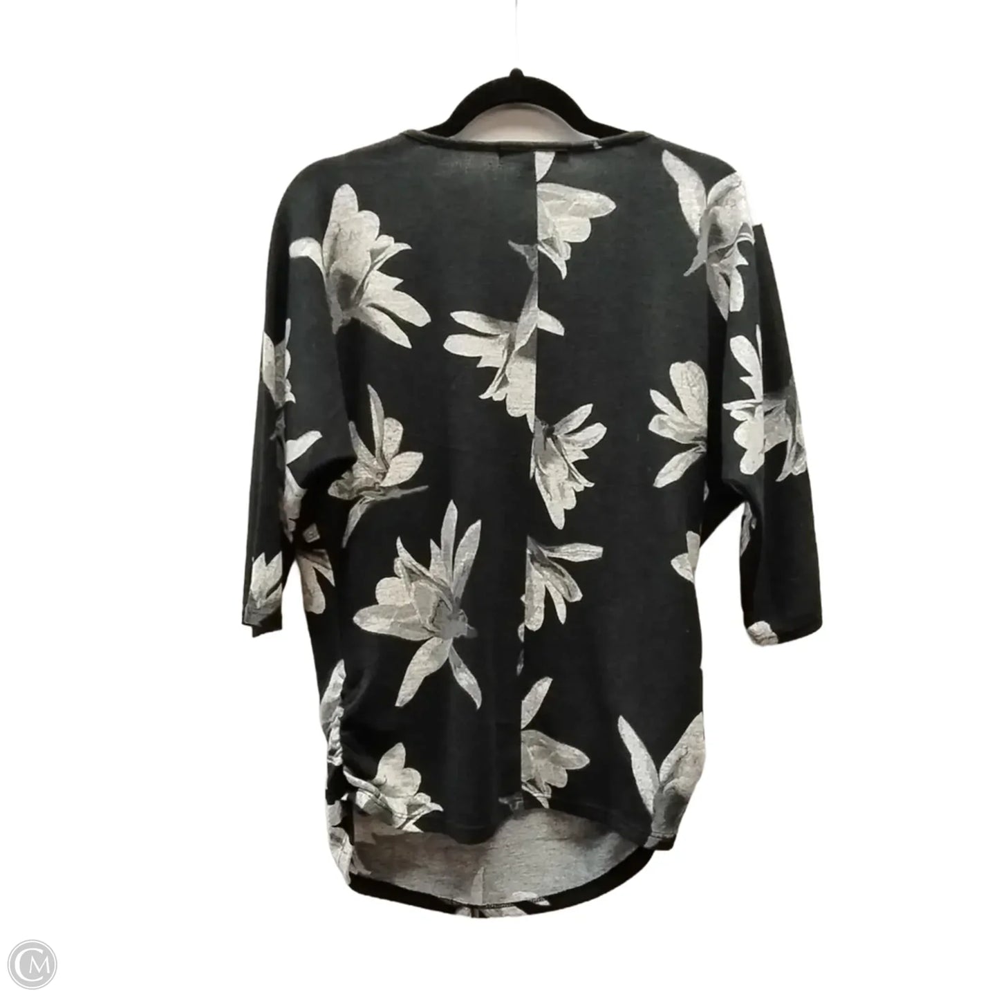 Top 3/4 Sleeve By Clothes Mentor In Floral Print, Size: Sp