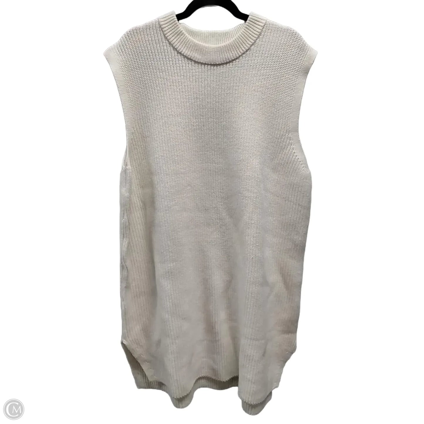 Dress Sweater By H&m In White, Size: Xl