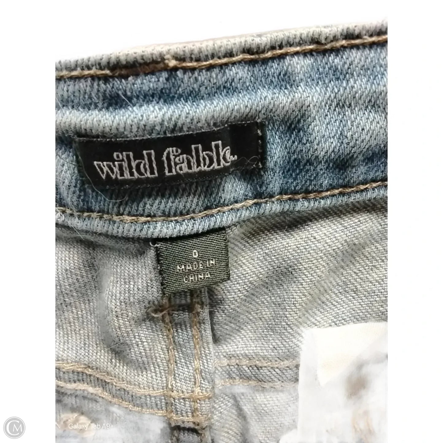 Jeans Boot Cut By Wild Fable In Blue Denim, Size: 0
