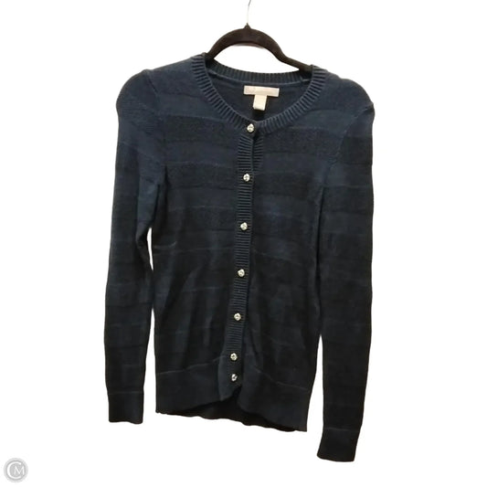 Cardigan By Banana Republic In Blue, Size: Xs