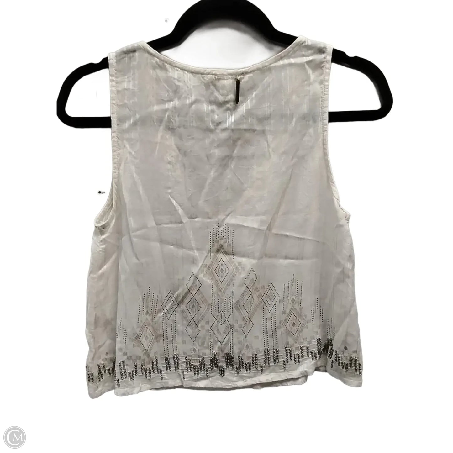 Tank Top By Billabong In White, Size: S
