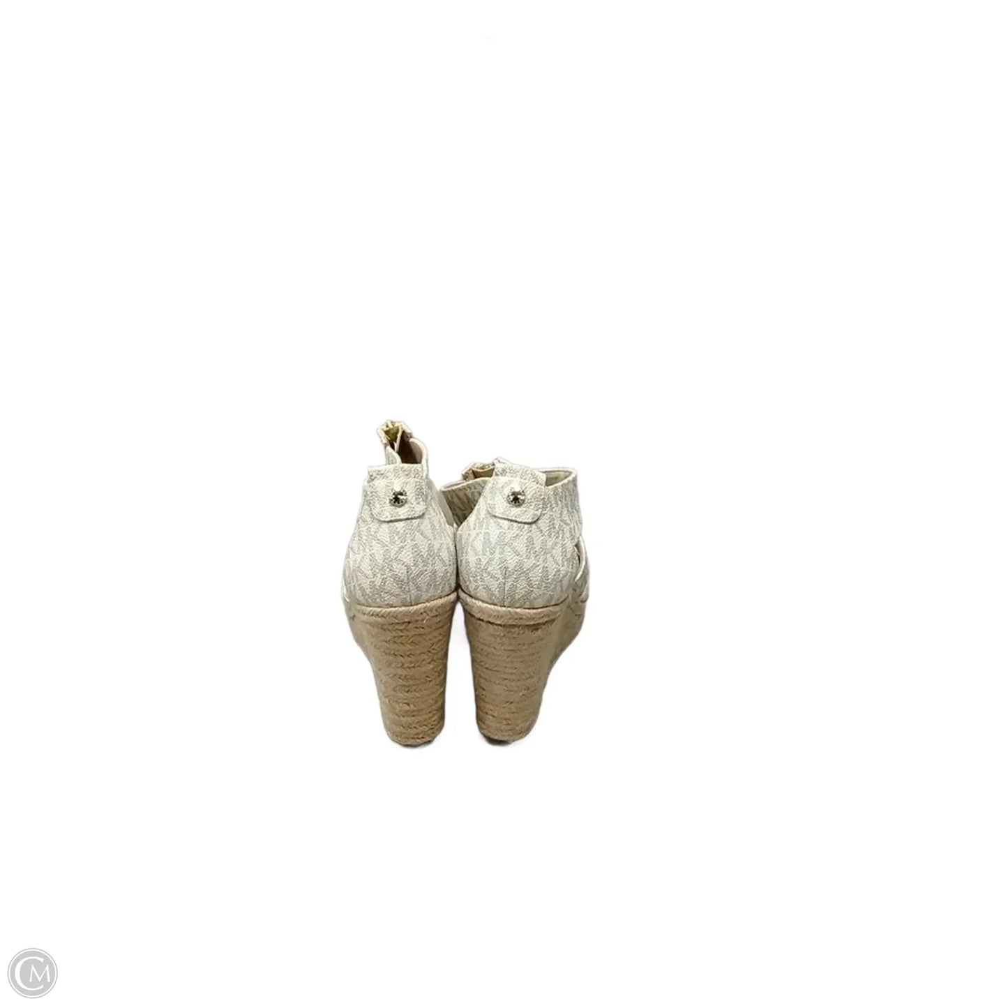 Shoes Heels Wedge By Michael By Michael Kors In White, Size: 7.5