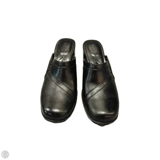 Shoes Heels Block By Clarks In Black, Size: 8