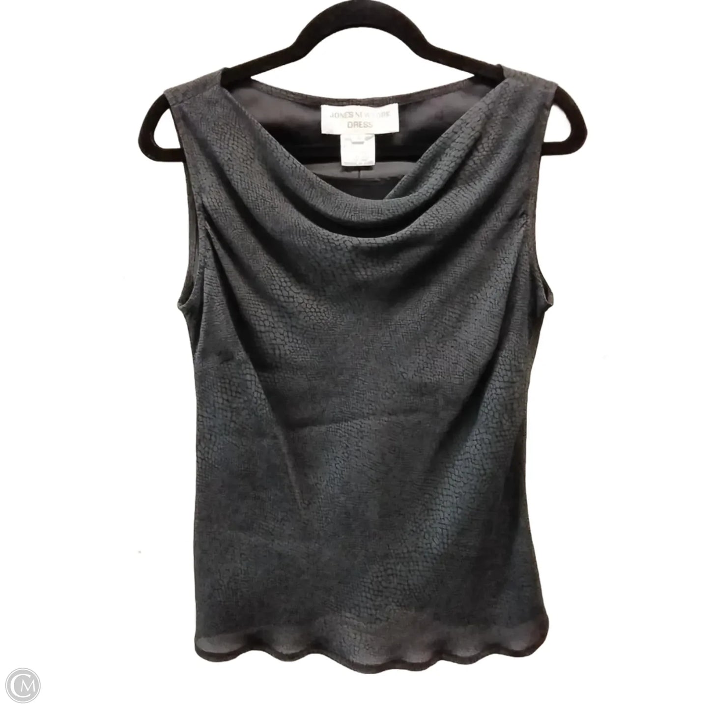 Top Sleeveless By Jones New York In Black, Size: 8